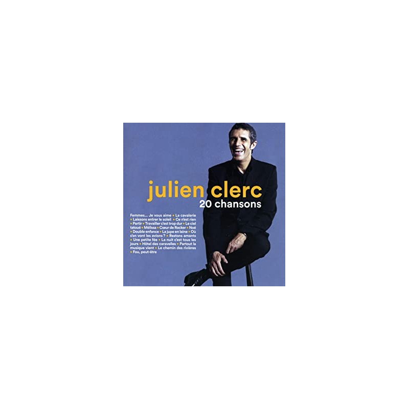 Julien Clerc-Best of-20 Chansons