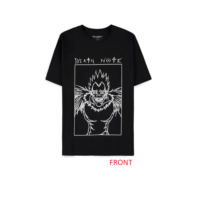 DEATH NOTE - RYUK SQUARE - T-SHIRT NOIR HOMME (M)