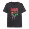 MARVEL - T-SHIRT COTON - 4 PERSONNAGES - TAILLE L