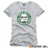 STAR WARS - T-SHIRT STORMTROOPER EMBLEM MELANGE (L)