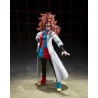 DRAGON BALL FIGHTERZ - ANDROID 21 - FIGURINE S.H.FIGUARTS - 15CM