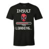 Marvel - Deadpool Insult Loading Black T-Shirt XL