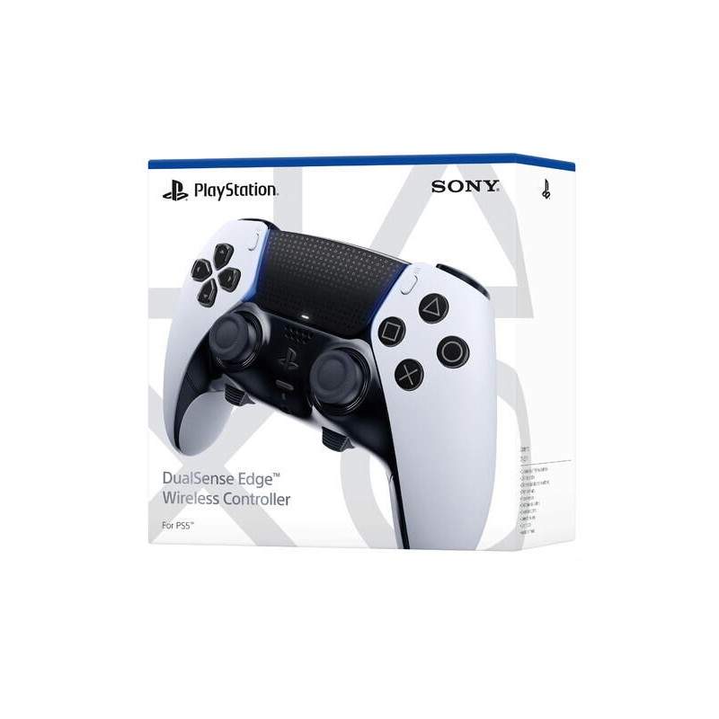 Manette PS5 sans fil Sony DualSense Edge Noir et blanc