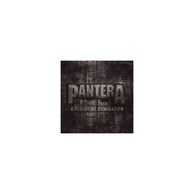 PANTERA 1990-2000: A DECADE OF DMINATION -Black Ice Vinyl- 2-LP