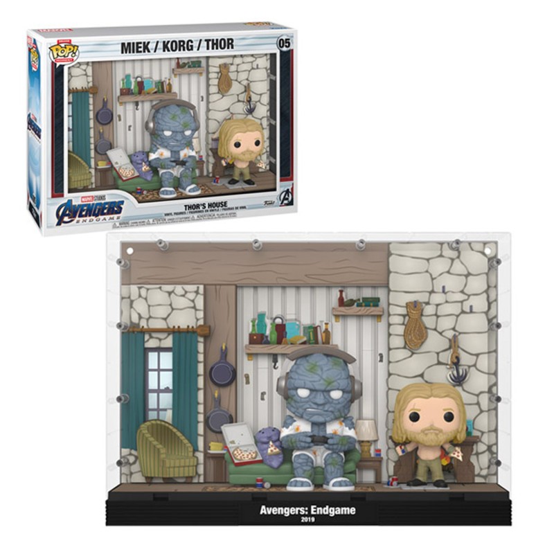 AVENGERS ENDGAME - POP Moments Deluxe N° 05 - Maison de Thor