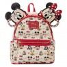 Mini Sac À Dos Et Serre Tête Mickey Et Ses Amis Mugs - Disney Loungefly