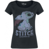 Disney - Lilo&Stitch Experiment 626 Black Woman T-Shirt L