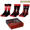 STRANGER THINGS - Pack de 3 Paires de Chaussettes (Taille 35-41)