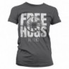 ALIENS - T-SHIRT FREE HUGS - GIRL GREY (L)