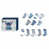 STITCH - Gift Box Calendrier - 12 Paires de Chaussettes (T 36-41)