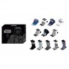 STAR WARS - Gift Box Calendrier - 12 Paires de Chaussettes (T 41-46)