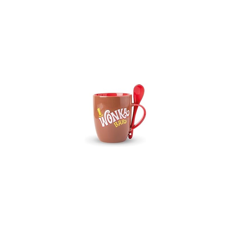 WILLY WONKA - Logo - Mug + Cuillère - 350 ml