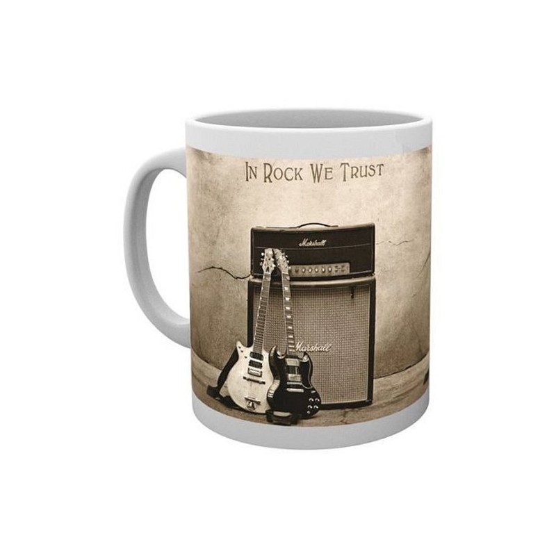 AC/DC - MUG "IN ROCK WE TRUST" 315ML