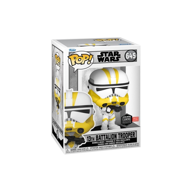 FUNKO POP! STAR WARS: STAR WARS GAMING GREATS - 13TH BATTALION TROOPER - GAMESTOP EXCLUSIVE