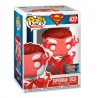 FUNKO POP! HEROES: SUPERMAN (RED) - CONVENTION LIMITED EDITION