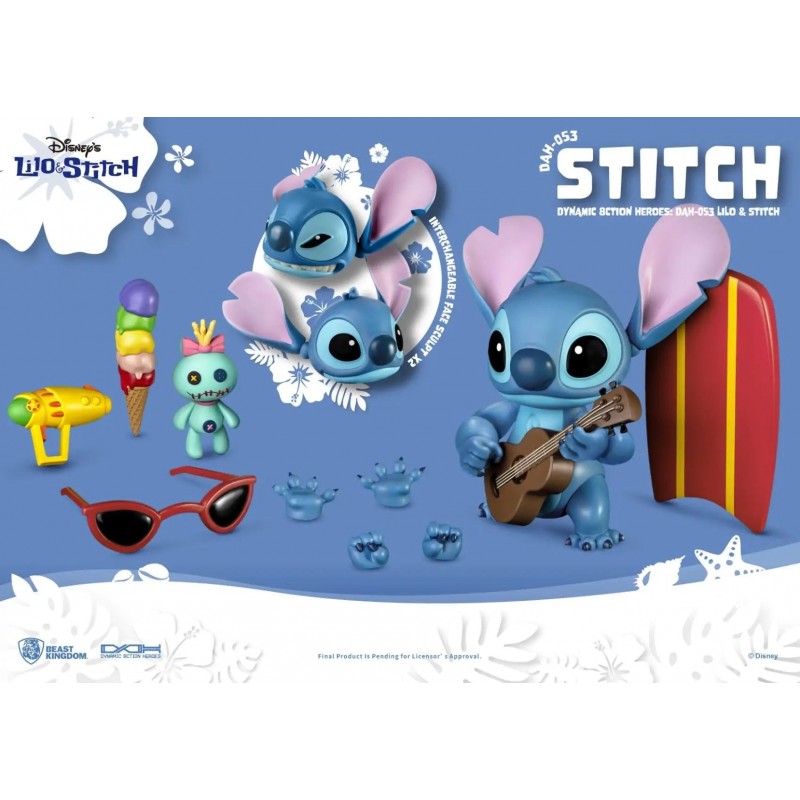 LILO & STITCH DYNAMIC ACTION HEROES ACTION FIGURINE 1/9 STITCH 1