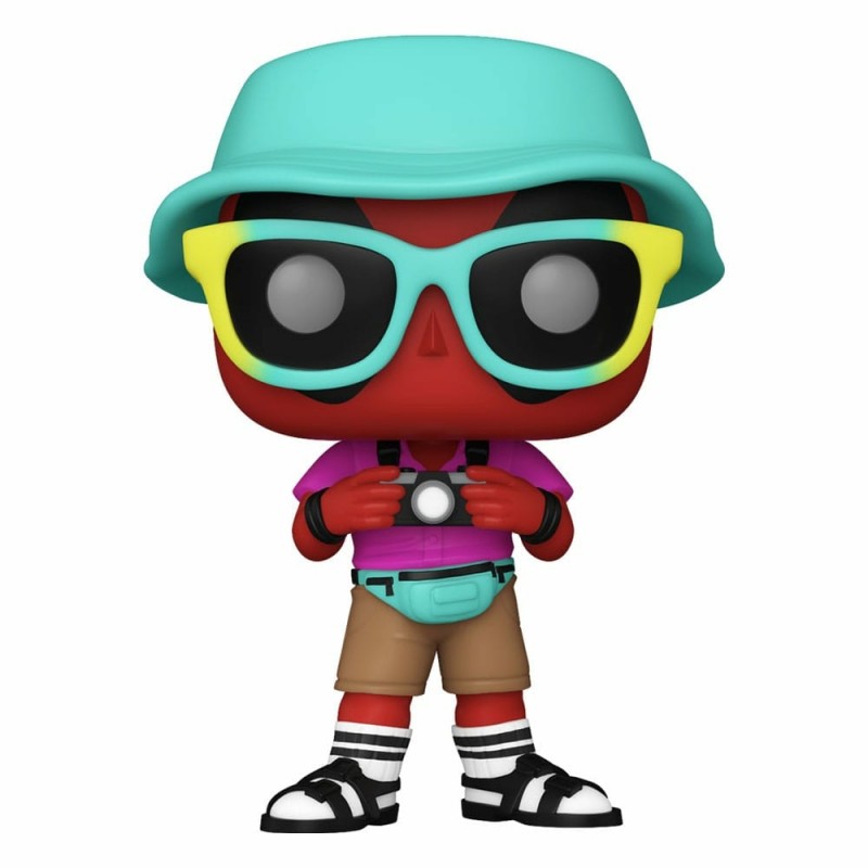 Deadpool parody pop! vinyl figurine tourist