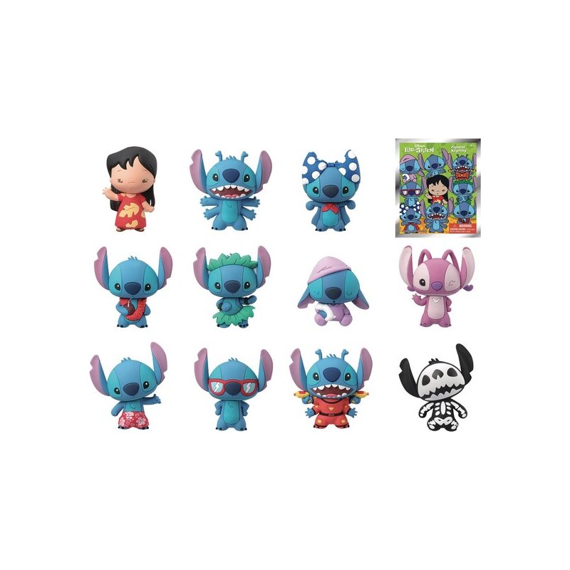 DISNEY - Stitch Series 1 - 3D Foam Bag Clip