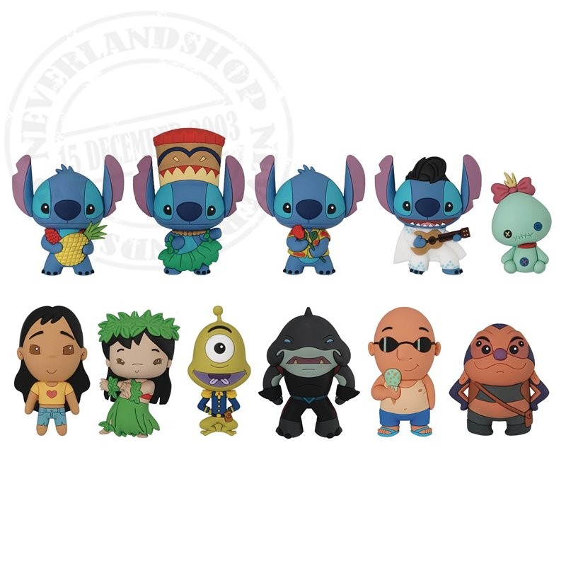 DISNEY - Lilo & Stitch - Porte-clés Sac à Dos (Display 24 Pcs)