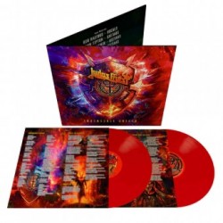 JUDAS PRIEST - INVINCIBLE SHIELD - DOUBLE LP GATEFOLD COLOURED