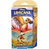 Disney Lorcana TCG Les Terres D'Encres  Deck de démarrage Rubis & Saphir