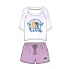 DISNEY- Stitch's Surf Club - Pyjama Femme Court Violet (L)