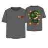 Dragon ball - shenron - t-shirt unisex gris (l)