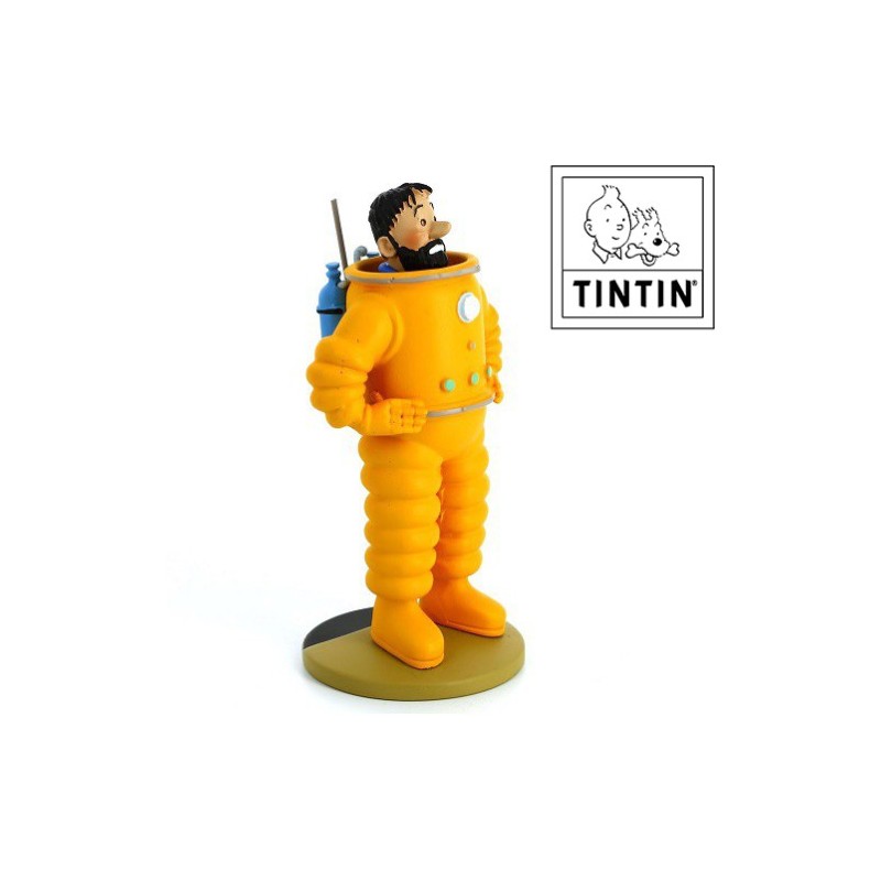 Statuette Tintin: "Haddock Cosmonaute" (Moulinsart)