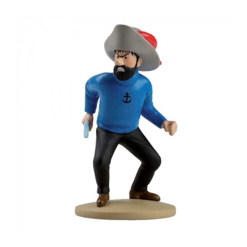 Figurine de collection Tintin, Haddock en Hadoque 14cm