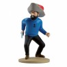 Figurine de collection Tintin, Haddock en Hadoque 14cm