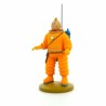 Figurine de collection Tintin en cosmonaute 15cm