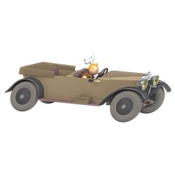 Voiture de collection Tintin, la Mercedes de Tintin Nº31 1/24