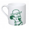 Tasse mug en porcelaine de Tintin, Professeur Tournesol