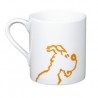 Tasse mug en porcelaine de Tintin, Milou