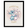 LILO & STITCH - Stitch Cuddle Me - Impression encadrée 30x40cm