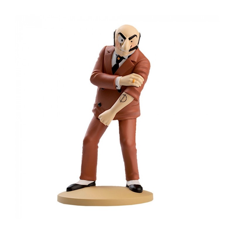 TINTIN  -  FIGURINE DE RASTAPOPOULOS TATOUAGE (12 CM)