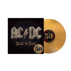 AC/DC -Rock Or Bust Édition Limitée Vinyle Or