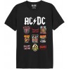 ACDC - T-SHIRT NOIR HOMMES LOGO PATCHWORK - XXL