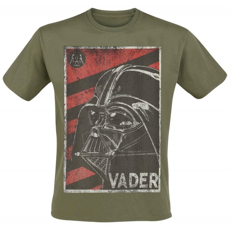 STAR WARS - VADER PROPAGANDE KAKI T-SHIRT L