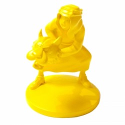 Figurine de collection Tintin Abdallah Moulinsart Jaune Monochrome