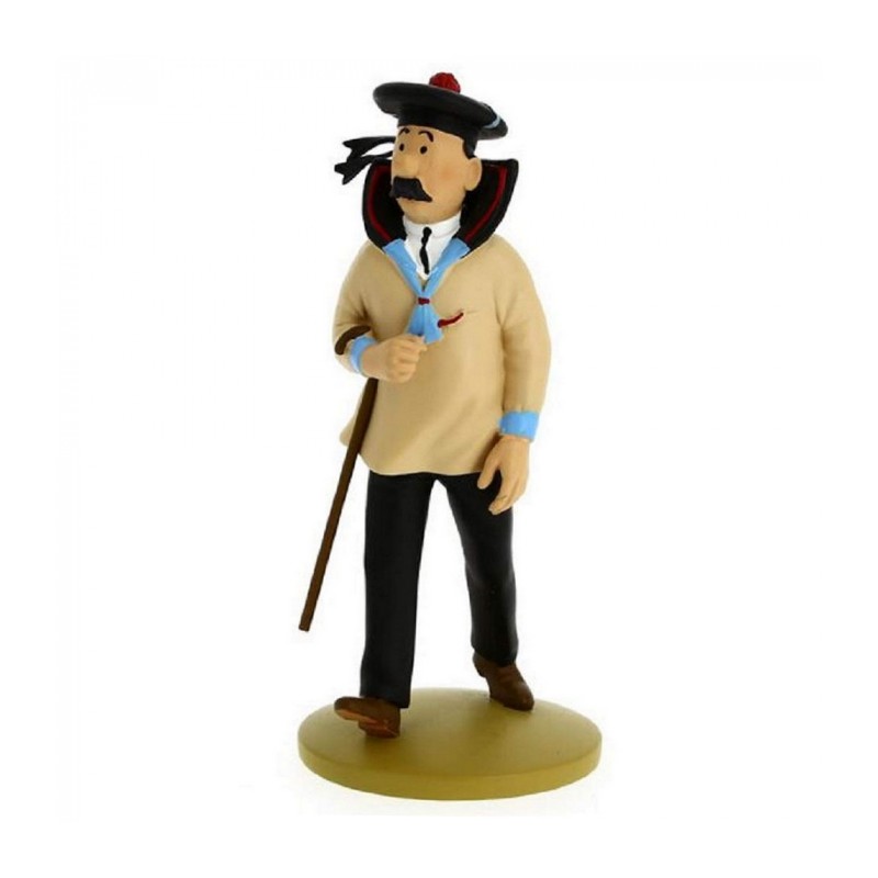 Figurine de collection Tintin Dupont matelot 13cm