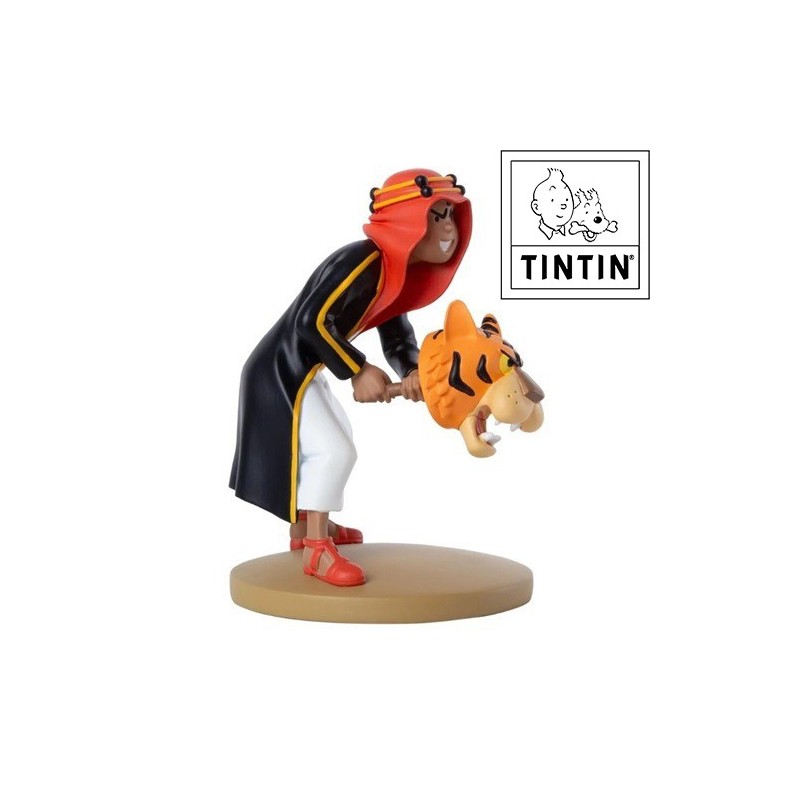 Abdallah au tigre - Tintin - Figurine Résine - Nr. 42250 - 12cm