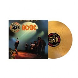 AC/DC -Let There Be Rock Édition Limitée Vinyle Or