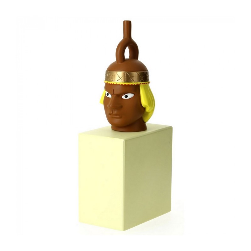 Figurine de collection Tintin Le vase Mochica Moulinsart 17,5cm