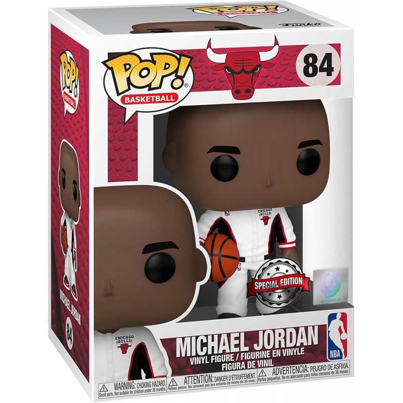 NBA - POP N° 84 - Michael Jordan Bulls White Warmup - SPECIAL EDITION