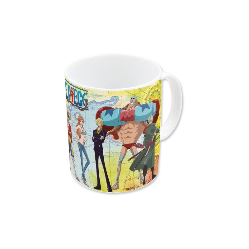 ONE PIECE - Carte - Mug en Porcelaine 325ml