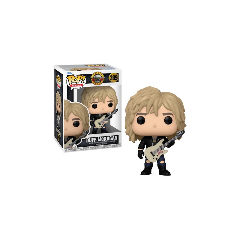 Figurine - Pop! Rocks - Guns N' Roses - Duff McKagan - N° 399 - Funko