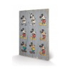 DISNEY - Mickey Mouse Evolution Color - Impression sur bois 40x59cm