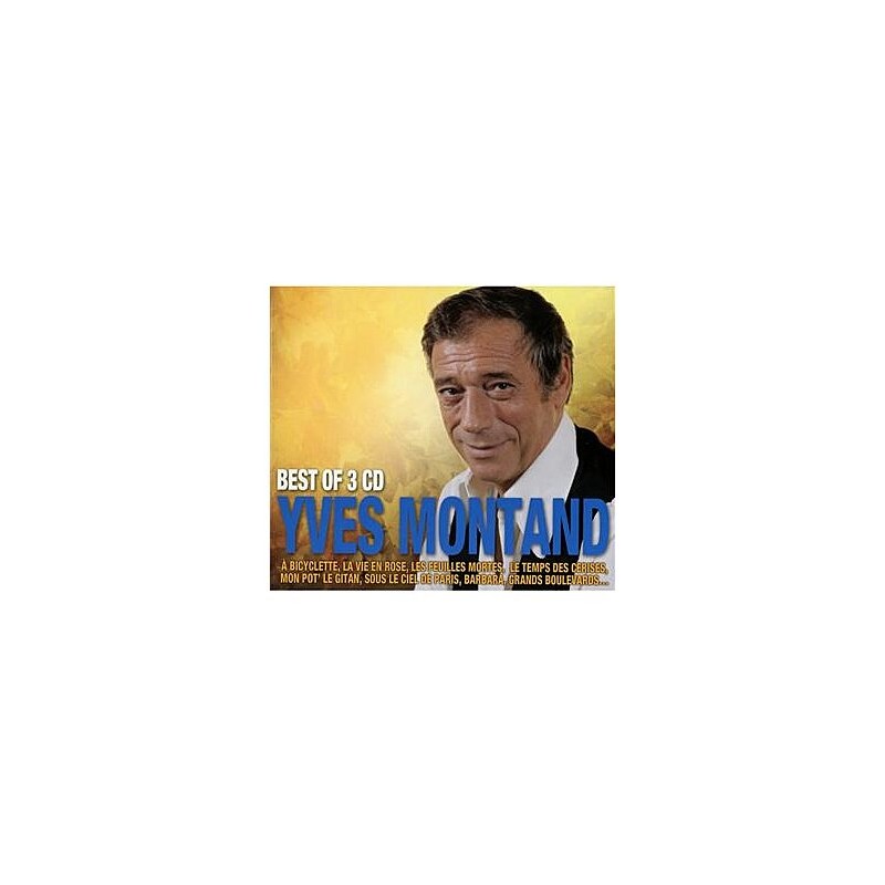 Best of 3 CD Yves Montand