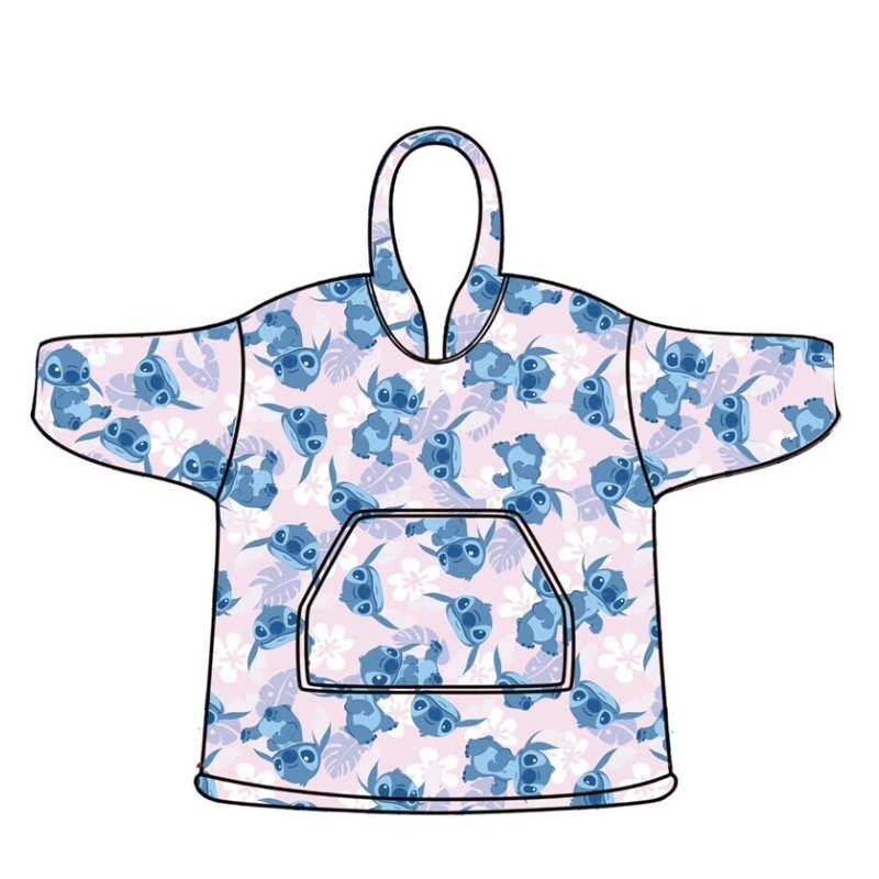 LILO & STITCH - Sweat Poncho - Taille Adulte